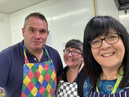 James, Kathy and Sherrie