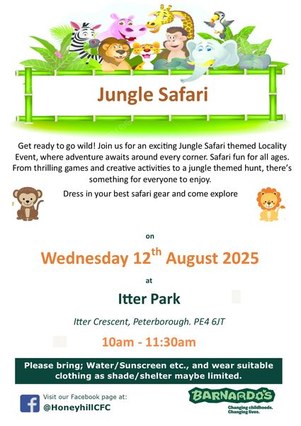Jungle safari event